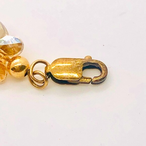 Vintage Butterfly Crystal Bracelet & Earrings 🦋 - Picture 5 of 13